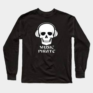 Music pirate Long Sleeve T-Shirt